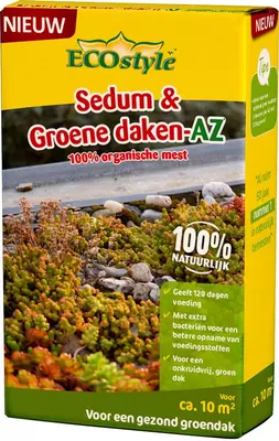 Ecostyle Sedum & groene daken-az 800 gram