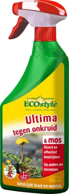 Ecostyle Ultima onkruid & mos kant en klaar 750ml - afbeelding 1