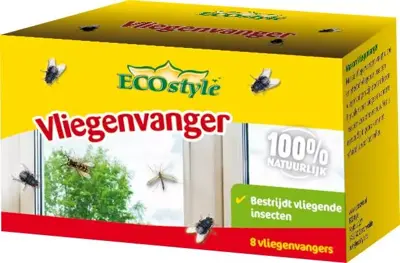 Ecostyle Vliegenvanger 8 stuks