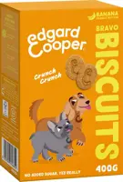 Edgard & Cooper Adult biscuit banana & peanut 400g kopen?