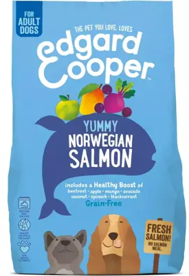 Edgard & Cooper Brokjes Noorse Zalm Graanvrij 2,5 kg