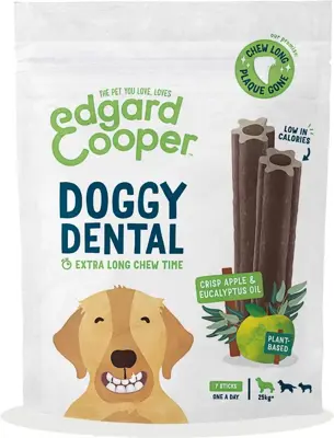 Edgard & Cooper Doggy Dental L appel & eucalyptus - 7 stuks