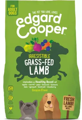 Edgard & Cooper hondenbrokken grasgevoerde lam graanvrij2,5kg