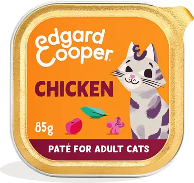 Edgard & Cooper Kat Adult Paté Chicken 85 g - afbeelding 1