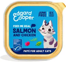 Edgard & Cooper Kattenvoer Adult Paté Zalm – Kip 85 g - afbeelding 1