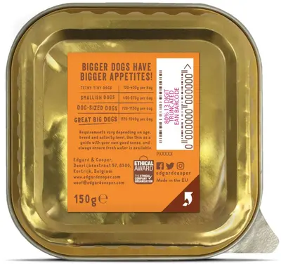 Edgard & Cooper kuipje kip & kalkoen 150g - afbeelding 2