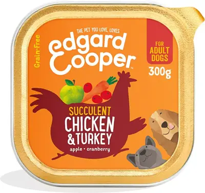 Edgard & Cooper kuipje kip & kalkoen 300g