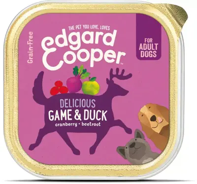 Edgard & Cooper kuipje wild & eend 150g