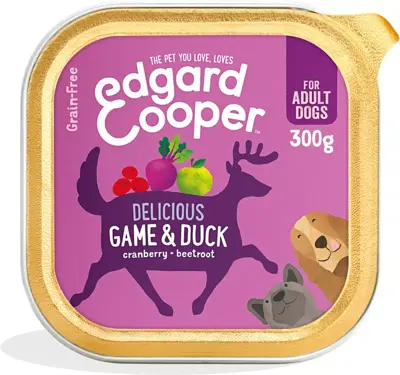 Edgard & Cooper kuipje wild & eend 300g