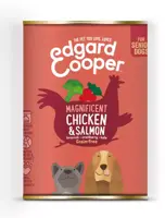 Edgard & Cooper Senior blik kip & zalm 400g kopen?