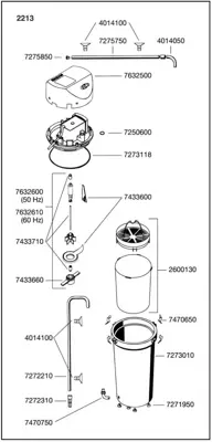 Eheim filter Classic 250 zonder filtermassa - afbeelding 3