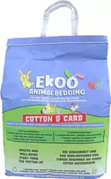 Ekoo Animal Bedding cotton &amp; card, 25 liter - afbeelding 4