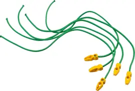 Elastische band met clip d5mmxl65cm - afbeelding 1
