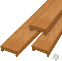 Elephant afdekprofiel duurzaam hardhout 2,4x6x180cm