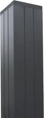 Elephant Aluminium paal "modular" 6,8x6,8x270 cm antraciet - afbeelding 1