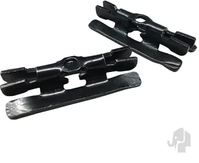 Elephant Bevestigingsclips RVS – Incl. Schroeven, Boor en Bitje – 100 stuks - afbeelding 1