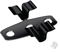 Elephant duowood tussenclips rvs zwart gepoedercoat 100 stuks inclusief schroeven+boor+bitje tbv terras kopen?