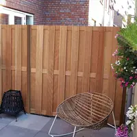 Elephant Geschaafde Paal Azobé – 6,5 x 6,5 x 275 cm - afbeelding 3