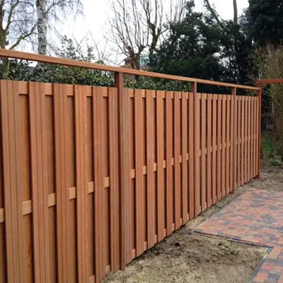 Elephant Geschaafde Paal Azobé – 6,5 x 6,5 x 275 cm - afbeelding 4