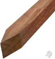 Elephant hardhouten piketpaal punt 150x4x4cm - afbeelding 1