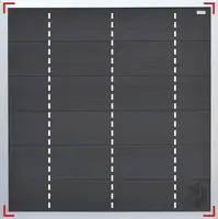 Elephant scherm forte houtcomposiet FSC/GRS 40x1800x1800mm antraciet met aluminium kader - afbeelding 2