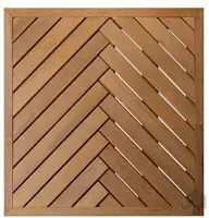 Elephant Terrastegel Hardhout FSC© 3 x 100 x 100 cm - afbeelding 2