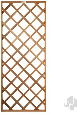 Elephant trellis hardhout 3,4x75x180cm FSC - afbeelding 1