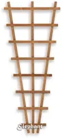 Elephant Trellis hardhout v-vorm 65x150 - afbeelding 1