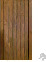 Elephant tuindeur hardhout FSC stripes black 4,5x100x180cm 