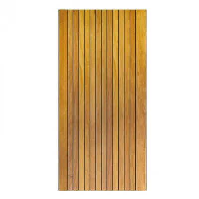 Elephant Tuindeur Hardhout Stripes Black – 100 x 180 x 4,5 cm