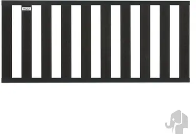 Elephant Tuinhek Design FSC Houtcomposiet – 180 x 80 cm – Antraciet  - afbeelding 1