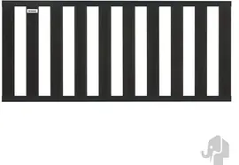 Elephant Tuinhek Design FSC Houtcomposiet – 180 x 80 cm – Antraciet  - afbeelding 1