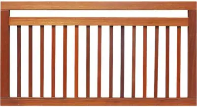 Elephant Tuinscherm Hout – 150 x 80 cm – Hoofdelement