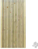 Elephant vuren tuindeur stripes black 5x100x179cm