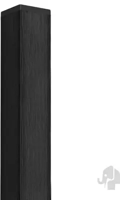 Elephant Wpc composiet paal antraciet 6,8x6,8x185 cm - afbeelding 1