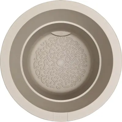 Elho Amber Bloempot Beige ⌀ 47 x H 45 cm - afbeelding 3