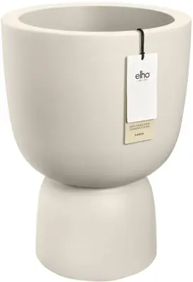 Elho Amber Coupe 35 - Wit - Ø 35 x H 49 cm - Binnen en Buiten - 100% gerecycled - afbeelding 1