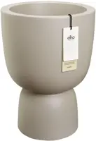 Elho Amber Coupe Round 41 - Beige - Ø 41 x H 58 cm - Binnen en Buiten - 100% gerecycled - afbeelding 1