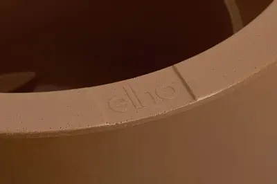 Elho Amber Grail 30 - Bruin - Ø 30 x H 28 cm - Binnen en Buiten - 100% gerecycled - afbeelding 3