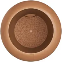 Elho Amber Roll Low 43 - Bruin - Ø 43 x H 40 cm - Binnen en Buiten - 100% gerecycled - afbeelding 4