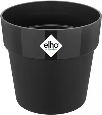 Elho B.for Original rond mini bloempot 7 cm living black - afbeelding 1