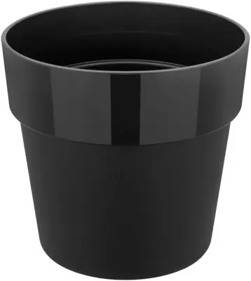 Elho B.for Original rond mini bloempot 7 cm living black - afbeelding 3