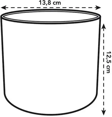 Elho b.for soft bloempot rond 14 cm wit - afbeelding 5