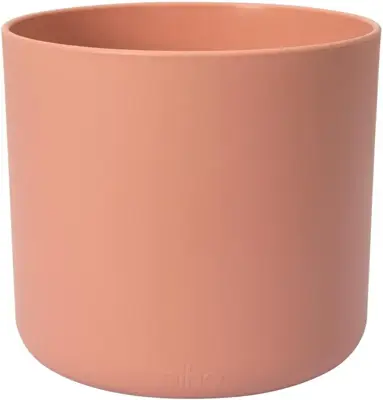 Elho b.for soft bloempot rond 16 cm delicaat roze - afbeelding 1