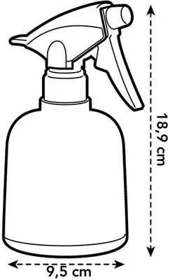 Elho B.for soft sprayer 0,6 liter Antraciet - afbeelding 3