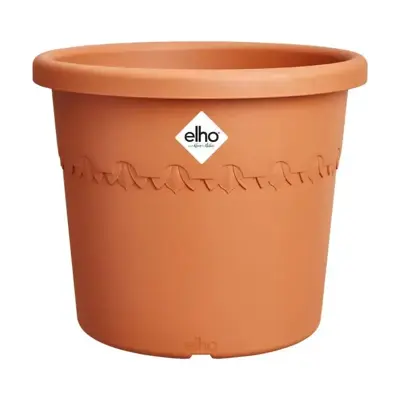 Elho bloempot Algarve Cilindro 48cm terra - afbeelding 1