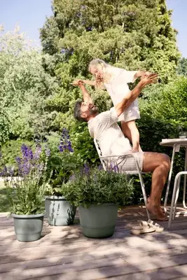 Elho bloempot Amiga rond 30cm tijmgroen - afbeelding 6