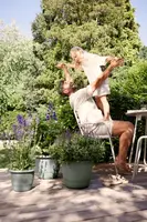 Elho bloempot Amiga rond 30cm tijmgroen - afbeelding 6