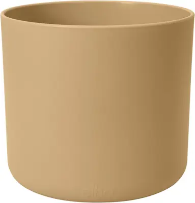 elho bloempot b.for soft rond d16 h15cm Goudkleurig zand