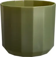 elho bloempot facet rond d14 h13cm Bos groen - afbeelding 1